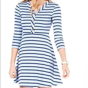 Ultra Flirt Junior stripe dress